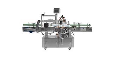 DDU-1602 automatic double side labeling machine - paste square bottle mineral water